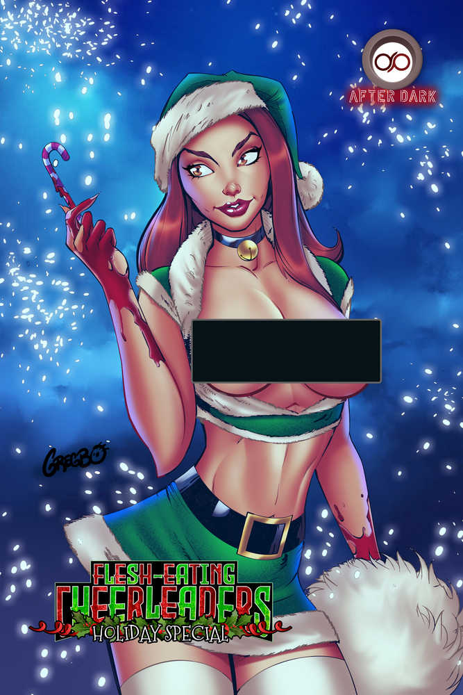 Flesh Eating Cheerleaders Holiday Sp Cover D Gregbo Nude (Mature) | L.A. Mood Comics and Games