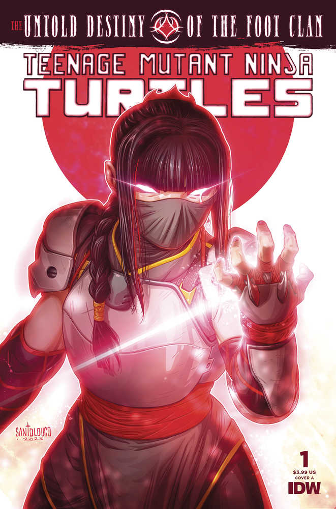 Teenage Mutant Ninja Turtles Untold Destiny Of Foot Clan #1 Cover A Santolouco | L.A. Mood Comics and Games