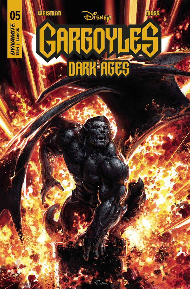 Gargoyles Dark Ages #5 Cover A Crain | L.A. Mood Comics and Games