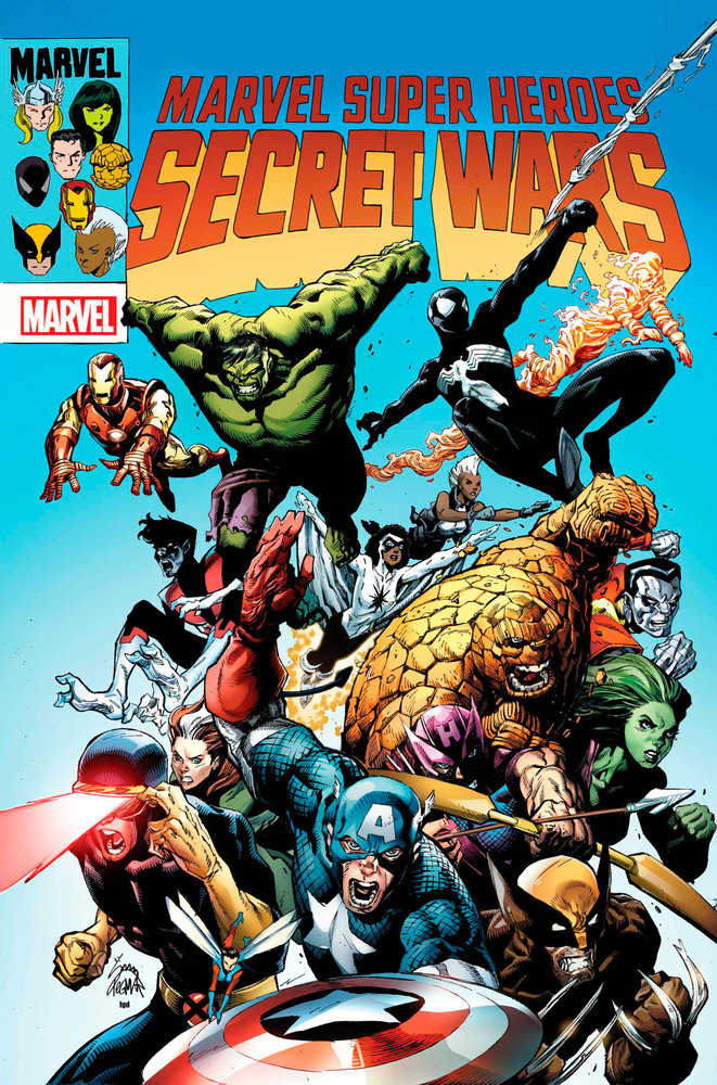 Marvel Super Heroes Secret Wars: Battleworld 1 Ryan Stegman Variant | L.A. Mood Comics and Games