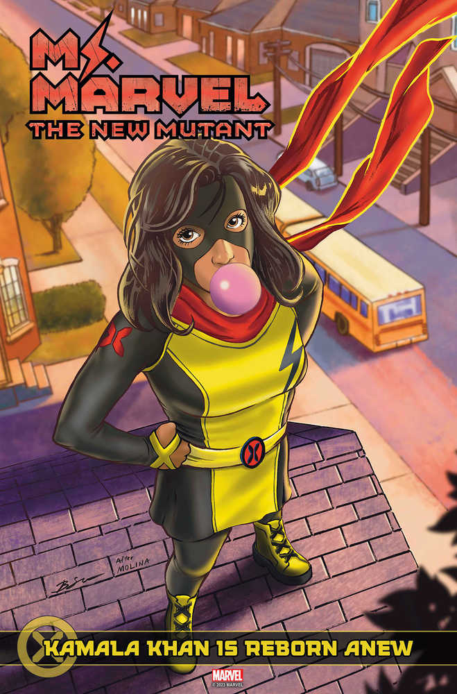 Ms Marvel New Mutant #4 Benjamin Su Homage Variant | L.A. Mood Comics and Games