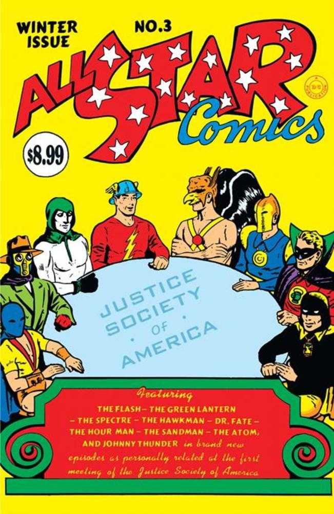 All-Star Comics #3 Facsimile Edition Cover B Ee Hibbard Foil Variant | L.A. Mood Comics and Games