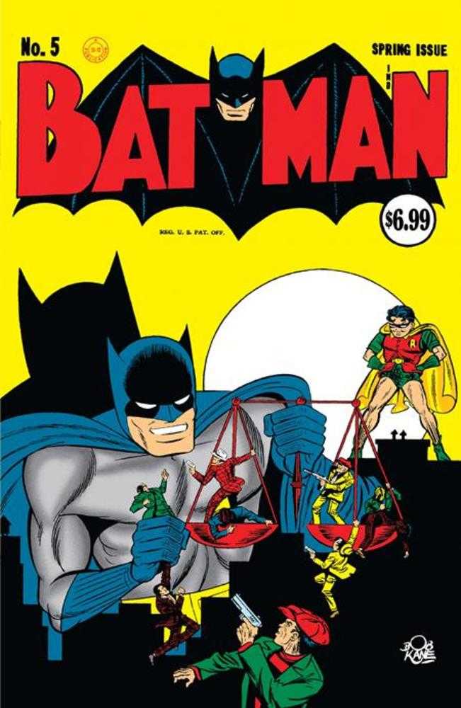 Batman #5 Facsimile Edition Cover A Bob Kane | L.A. Mood Comics and Games