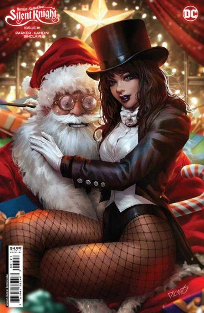 Batman Santa Claus Silent Knight #1 (Of 4) Cover B Derrick Chew Card Stock Variant | L.A. Mood Comics and Games