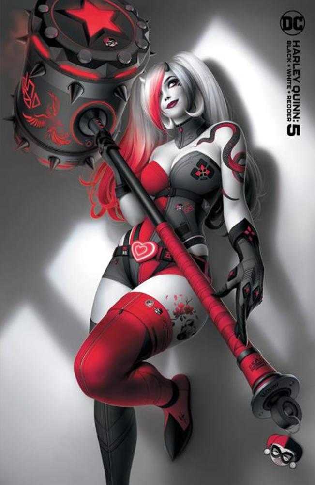 Harley Quinn Black White Redder #5 (Of 6) Cover B Warren Louw Variant | L.A. Mood Comics and Games
