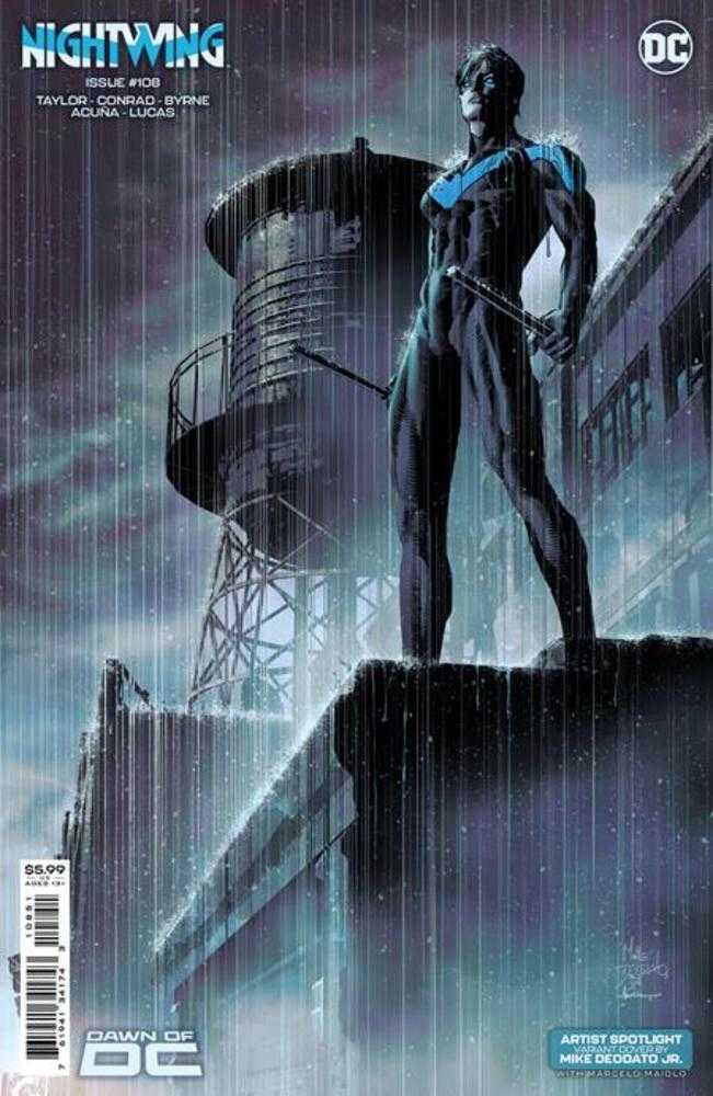 Nightwing #108 Cover D Mike Deodato Jr Artist Spotlight Card Stock Variant | L.A. Mood Comics and Games