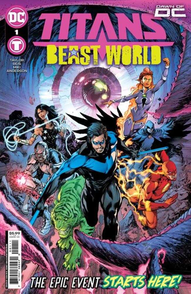 Titans Beast World #1 (Of 6) Cover A Ivan Reis & Danny Miki | L.A. Mood Comics and Games