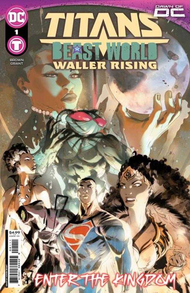 Titans Beast World Waller Rising #1 (One Shot) Cover A Keron Grant | L.A. Mood Comics and Games