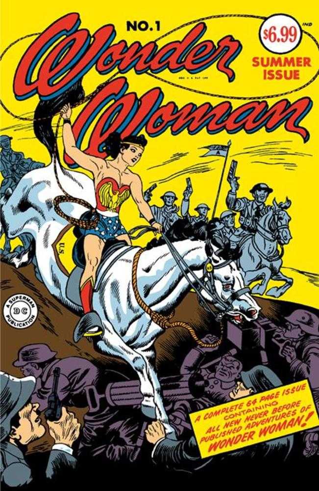 Wonder Woman #1 (1942) Facsimile Edition Cover A Harry G Peter | L.A. Mood Comics and Games