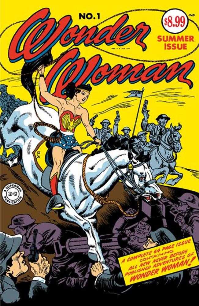 Wonder Woman #1 (1942) Facsimile Edition Cover B Harry G Peter Foil Variant | L.A. Mood Comics and Games