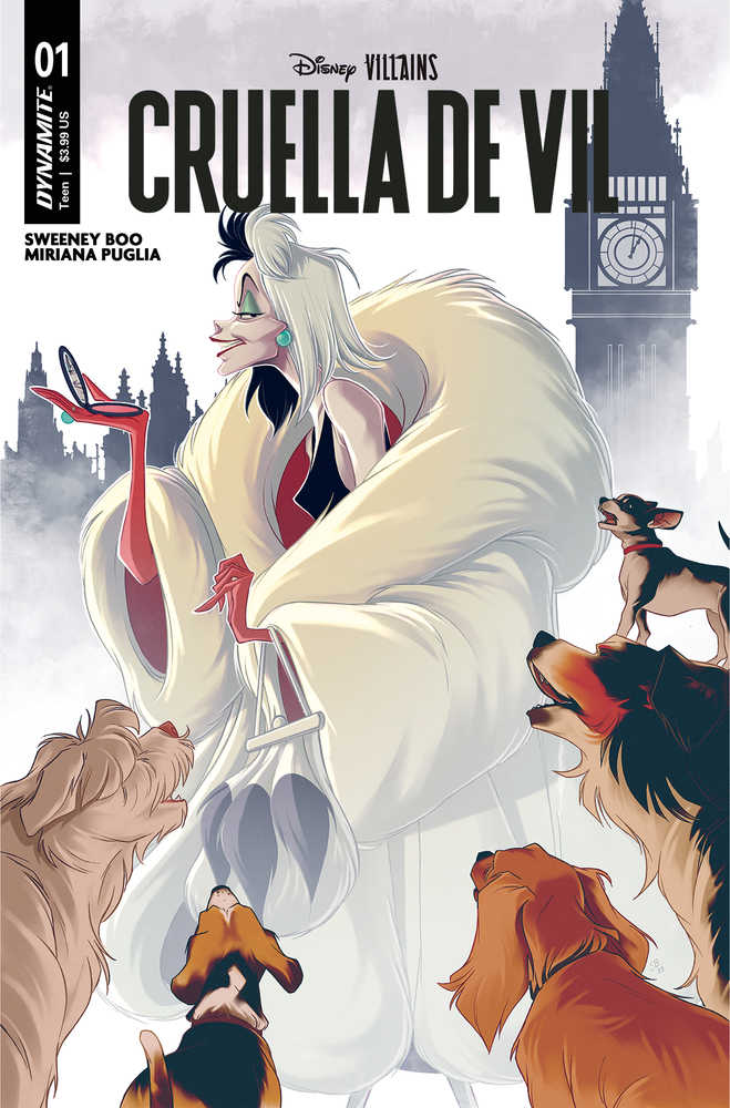 Disney Villains Cruella De Vil #1 Cover A Boo | L.A. Mood Comics and Games