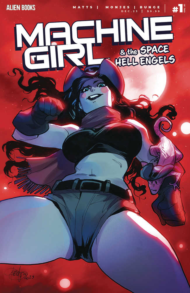 Machine Girl & Space Hell Engels #1 Cover A Andolfo | L.A. Mood Comics and Games