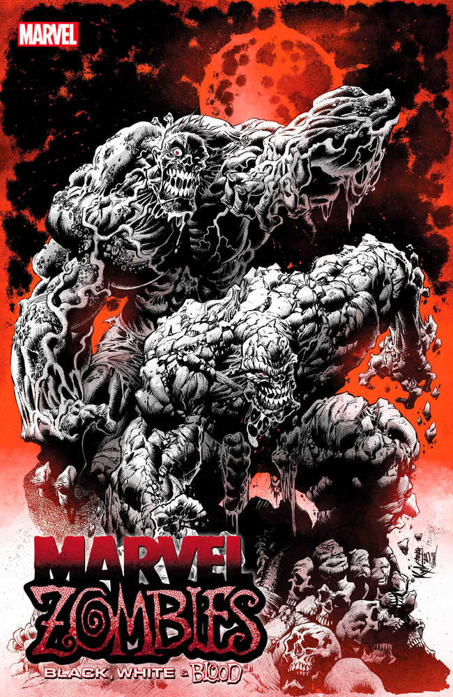 Marvel Zombies Black White Blood #4 | L.A. Mood Comics and Games