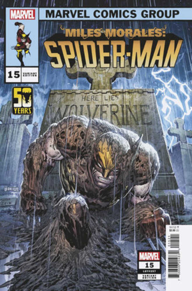Miles Morales Spider-Man #15 Ken Lashley Wolverine Variant | L.A. Mood Comics and Games