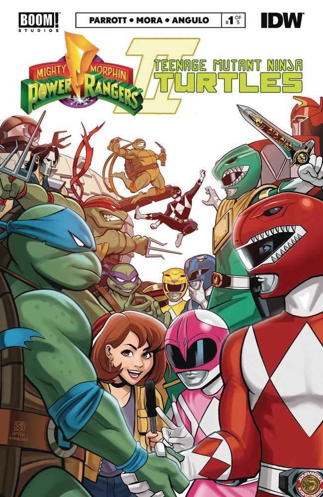 Mmpr Teenage Mutant Ninja Turtles II #1 Bse Variant Gibson | L.A. Mood Comics and Games