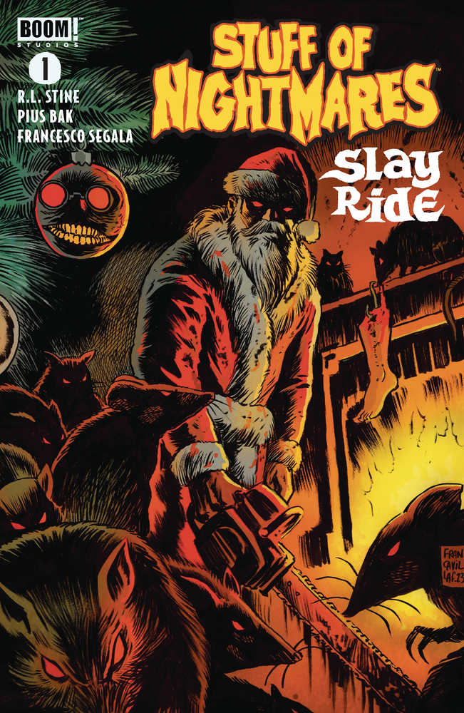 Stuff Of Nightmares Slay Ride #1 Cover A Francavilla | L.A. Mood Comics and Games