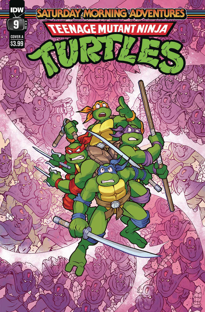 Teenage Mutant Ninja Turtles Saturday Morning Adventure 2023 #9 Cover A Lawrence | L.A. Mood Comics and Games