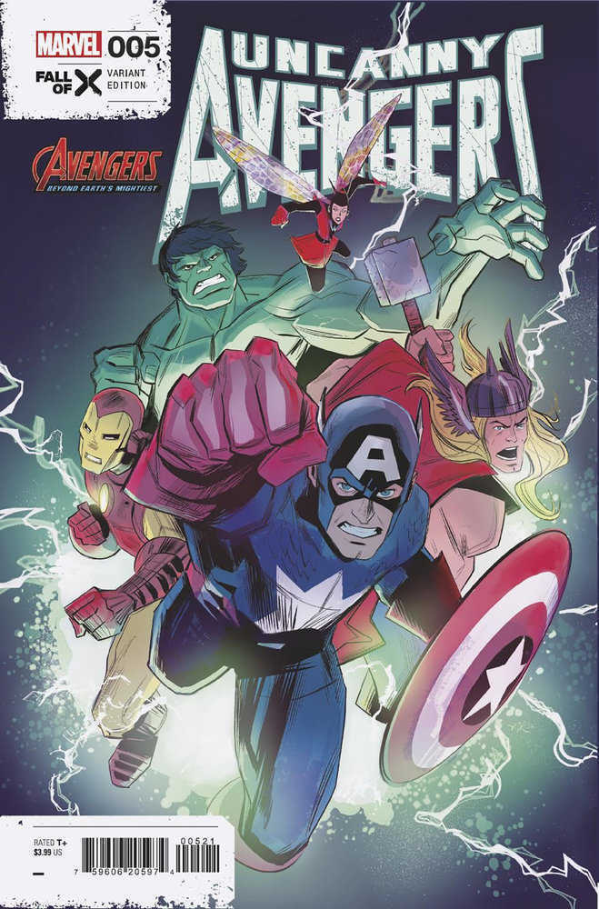 Uncanny Avengers #5 Nik Virella Avengers 60th Variant [Fall] | L.A. Mood Comics and Games