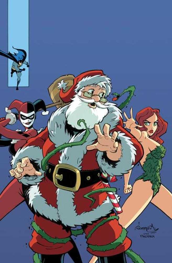 Harley Quinn #35 Cover C Jon Sommariva Santa Card Stock Variant | L.A. Mood Comics and Games