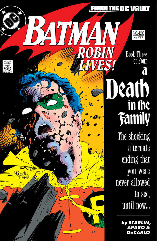 Batman #428 Robin Lives (One Shot) Cover C Mike Mignola Foil Variant | L.A. Mood Comics and Games