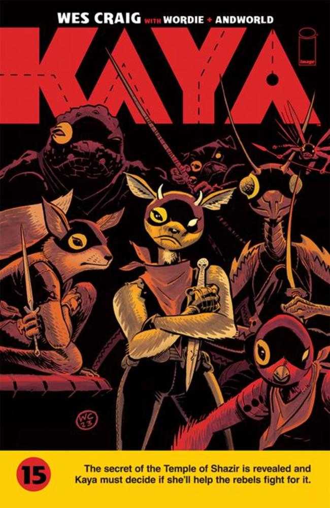 Kaya #15  Cover A Wes Craig | L.A. Mood Comics and Games