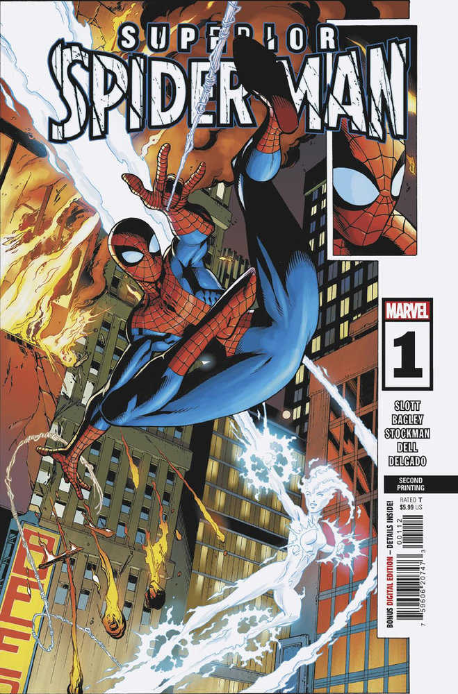 Superior Spider-Man #1 2nd Print Mark Bagley Variant | L.A. Mood Comics and Games