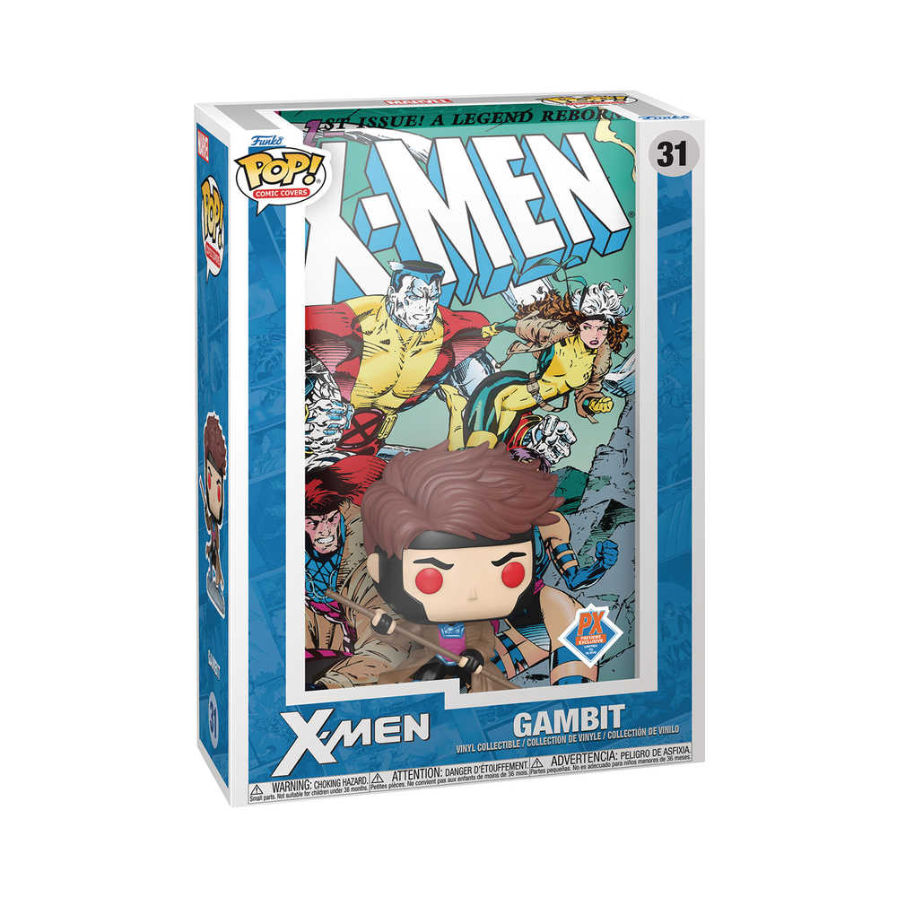 Free Comic Book Day 2024 Pop Comic Cover Marvel X-Men #1 Gambit Previews Exclusive Vinyl Figure | L.A. Mood Comics and Games