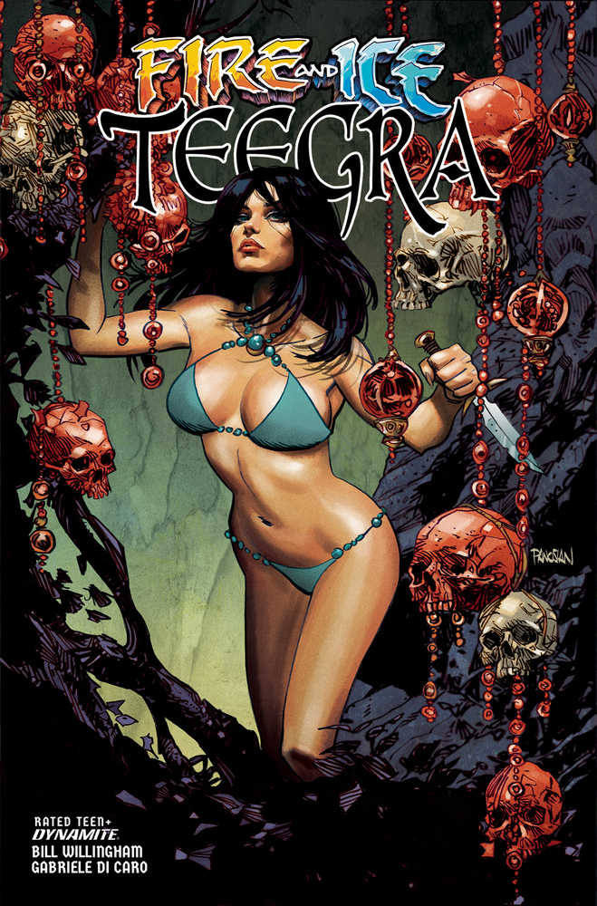 Fire & Ice Teegra One Shot Cover A Panosian | L.A. Mood Comics and Games