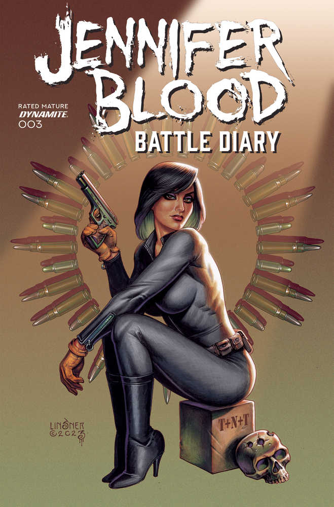 Jennifer Blood Battle Diary #3 Cover A Linsner (Mature) | L.A. Mood Comics and Games