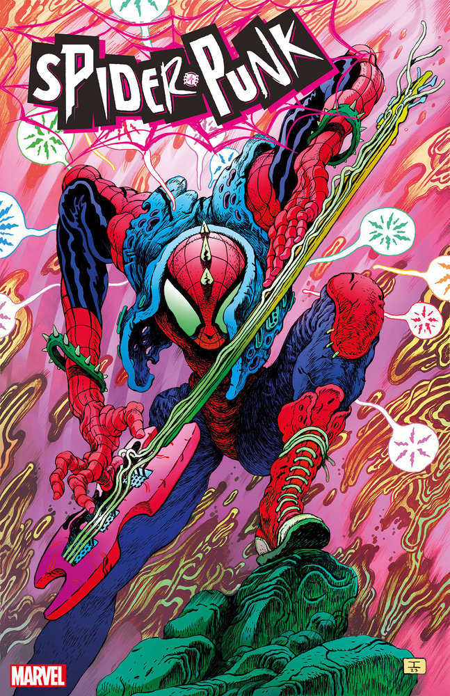 Spider-Punk: Arms Race 1 Ian Bertram Foil Variant | L.A. Mood Comics and Games