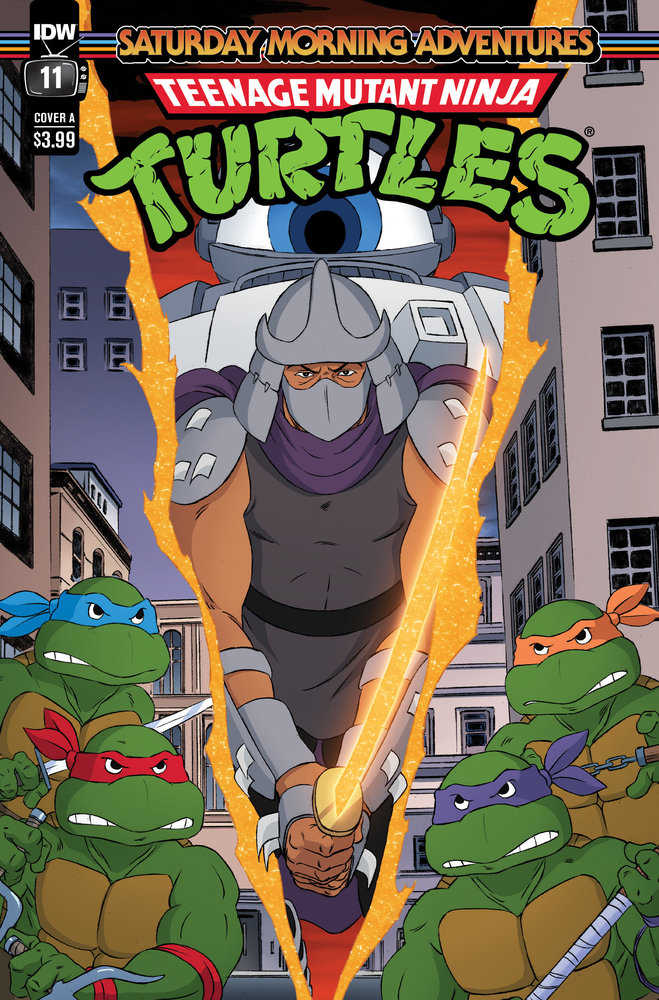 Teenage Mutant Ninja Turtles: Saturday Morning Adventures #11 Cover A (Schoening) | L.A. Mood Comics and Games