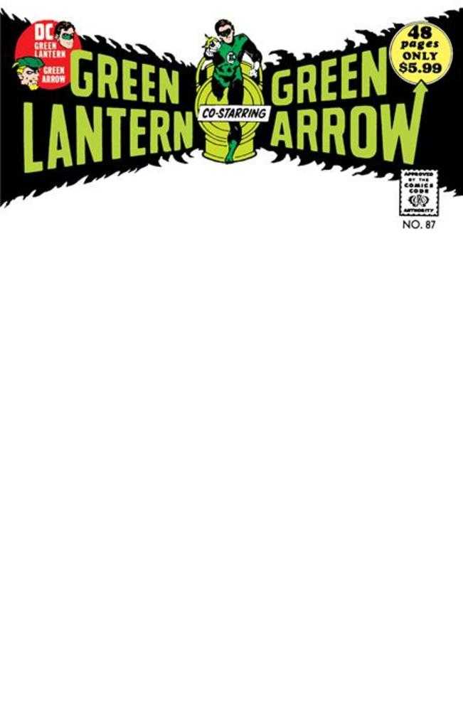 Green Lantern #87 Facsimile Edition Cover B Blank Card Stock Variant | L.A. Mood Comics and Games