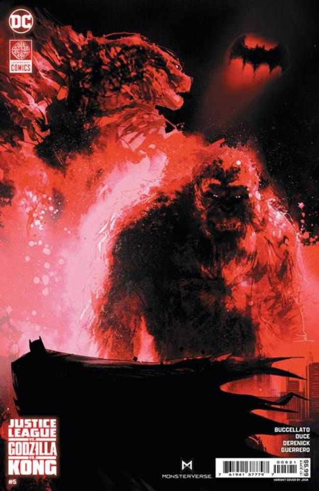 Justice League vs Godzilla vs Kong #5 (Of 7) Cover B Jock Card Stock Variant | L.A. Mood Comics and Games