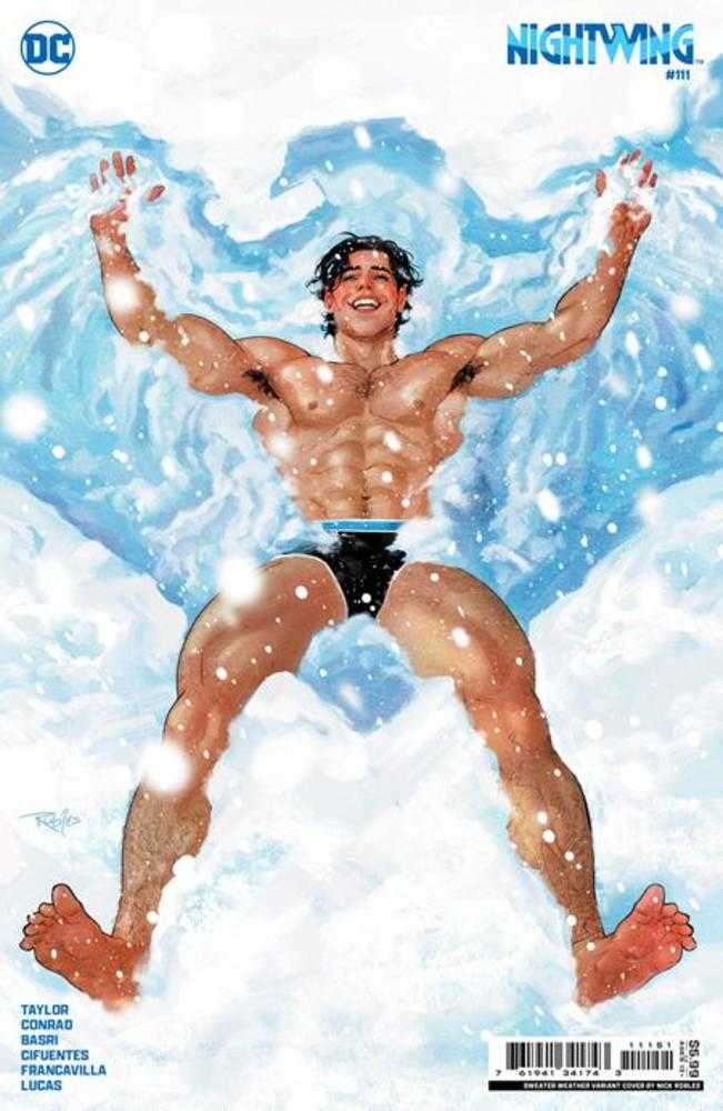 Nightwing #111 Cover D Nick Robles Sweater Weather Card Stock Variant | L.A. Mood Comics and Games