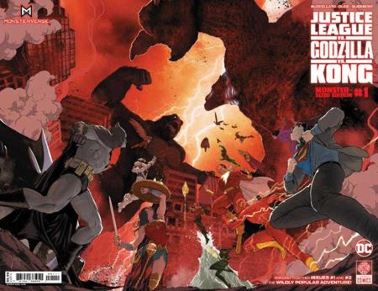 Justice League vs Godzilla vs Kong Monster-Sized Edition | L.A. Mood Comics and Games