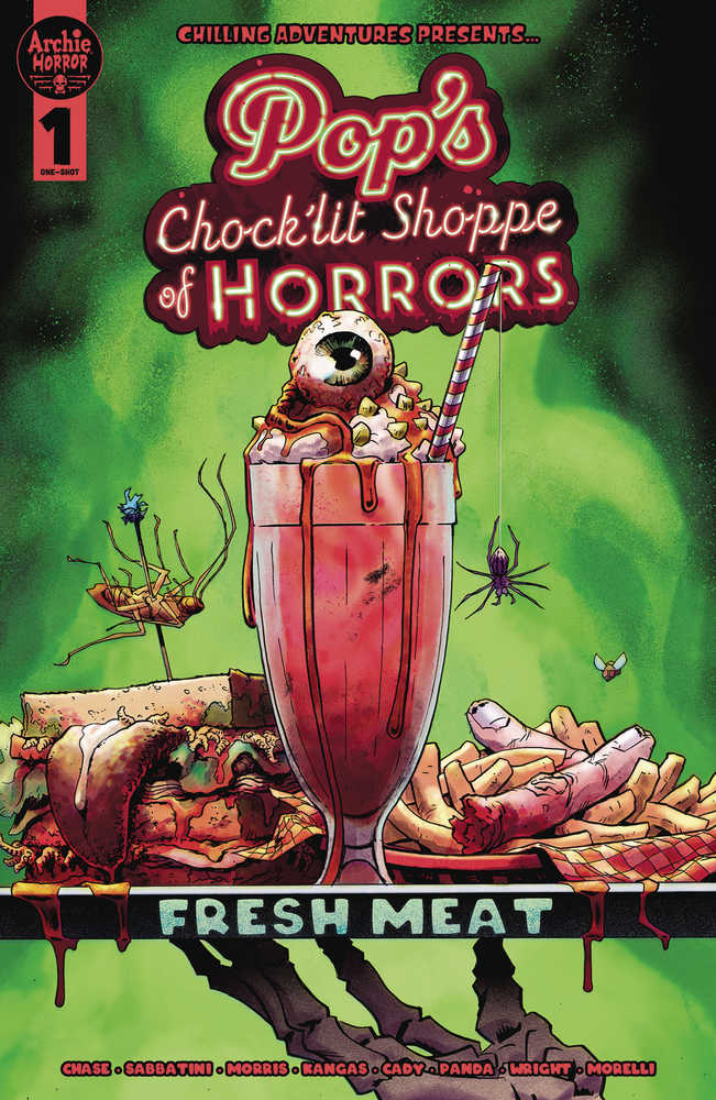 Pops Chocklit Shoppe Of Horrors Fresh Meat Cover A Gorham | L.A. Mood Comics and Games