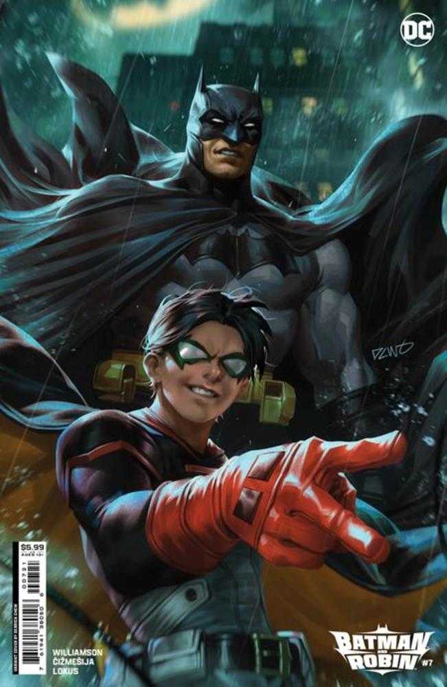 Batman And Robin #7 Cover B Derrick Chew Card Stock Variant | L.A. Mood Comics and Games