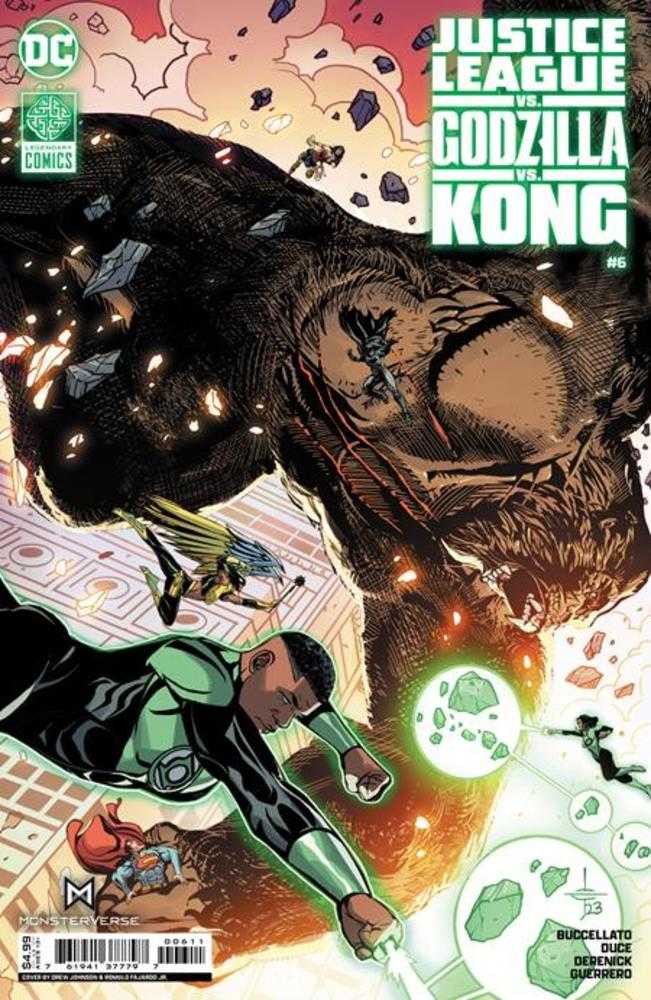 Justice League vs Godzilla vs Kong #6 (Of 7) Cover A Drew Edward Johnson | L.A. Mood Comics and Games