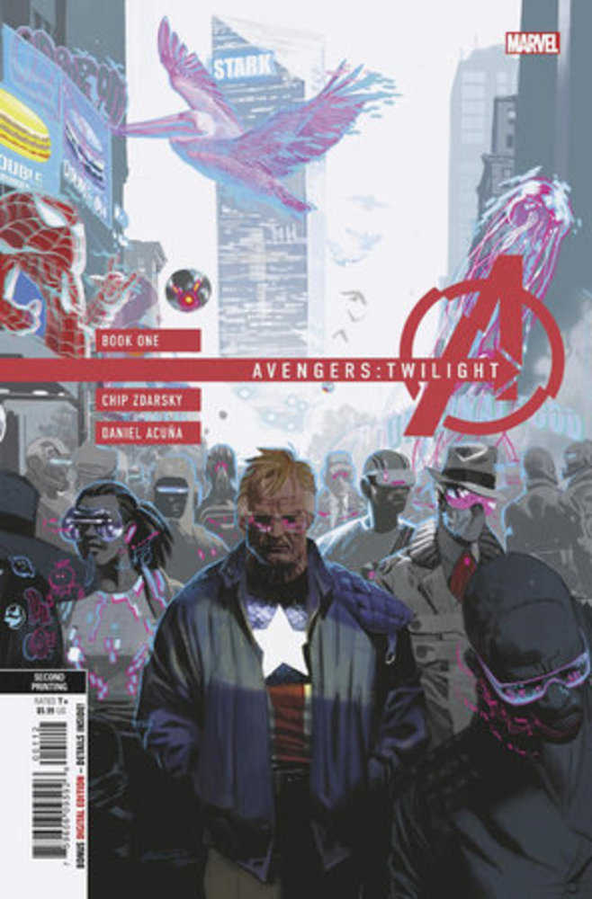 Avengers Twilight #1 2nd Print Daniel Acuna Variant | L.A. Mood Comics and Games
