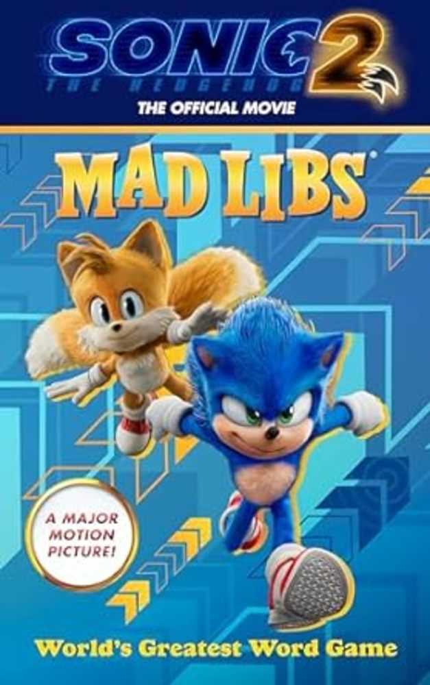 Sonic The Hedgehog 2: The Official Movie Mad Libs | L.A. Mood Comics and Games