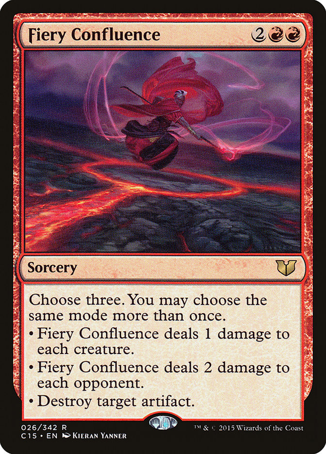 Fiery Confluence [Commander 2015] | L.A. Mood Comics and Games