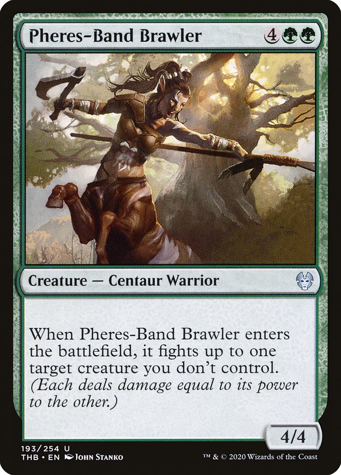 Pheres-Band Brawler [Theros Beyond Death] | L.A. Mood Comics and Games