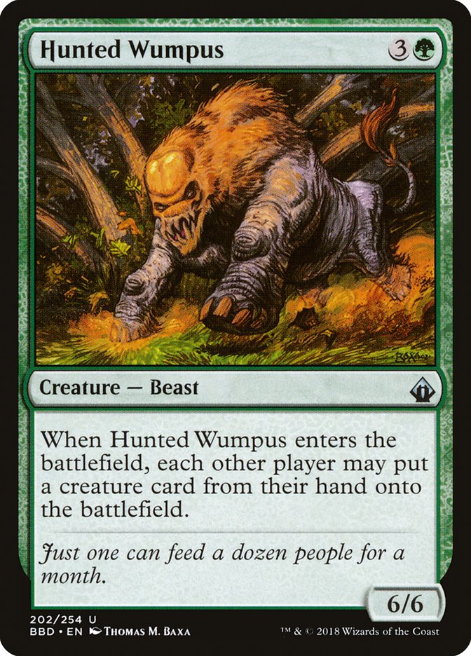 Hunted Wumpus [Battlebond] | L.A. Mood Comics and Games