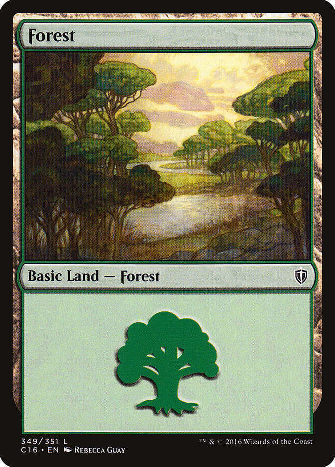 Forest (349) [Commander 2016] | L.A. Mood Comics and Games
