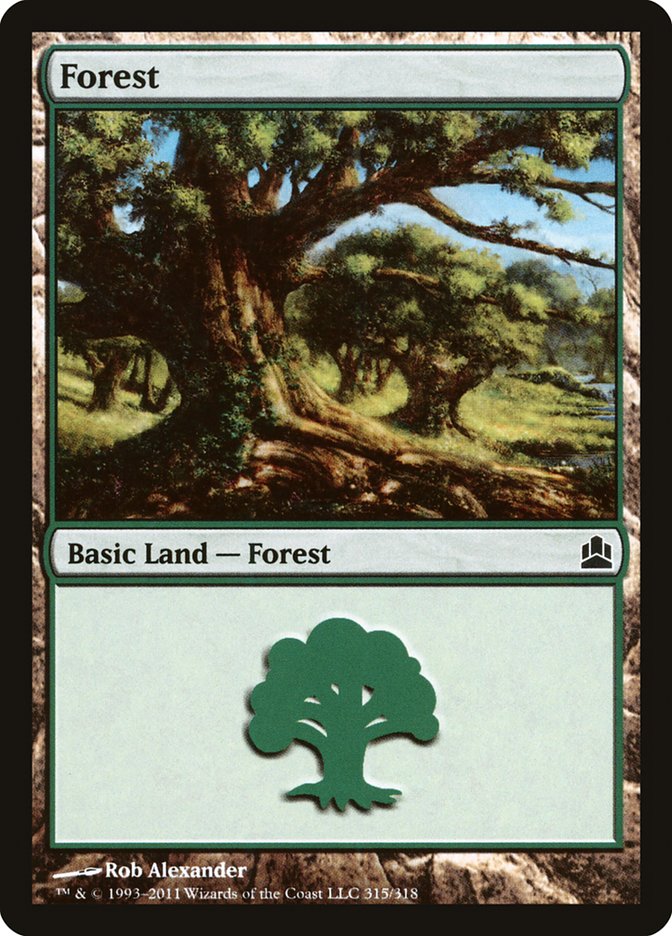 Forest (315) [Commander 2011] | L.A. Mood Comics and Games