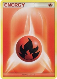 Fire Energy (2007 Unnumbered D P Style) [League & Championship Cards] | L.A. Mood Comics and Games