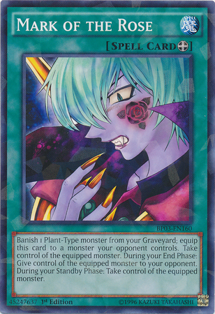 Mark of the Rose [BP03-EN160] Shatterfoil Rare | L.A. Mood Comics and Games