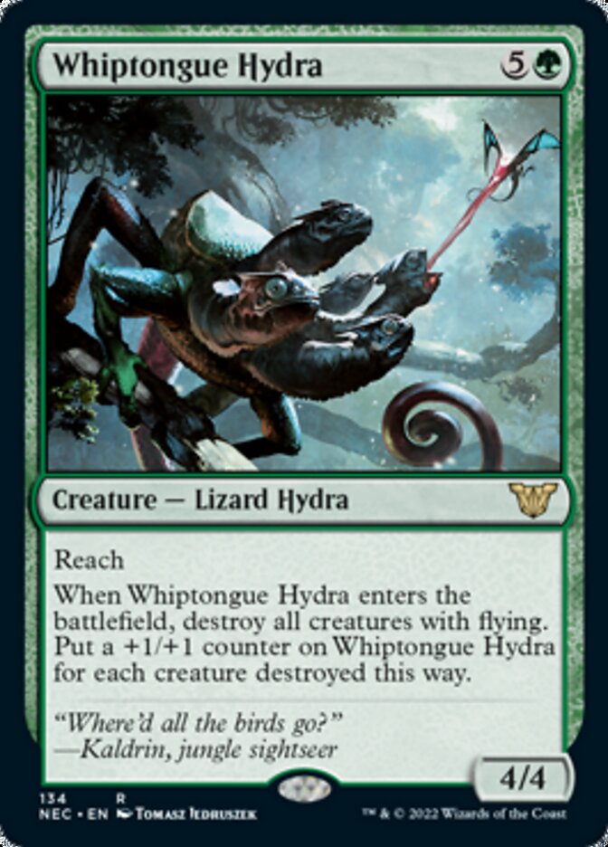 Whiptongue Hydra [Kamigawa: Neon Dynasty Commander] | L.A. Mood Comics and Games