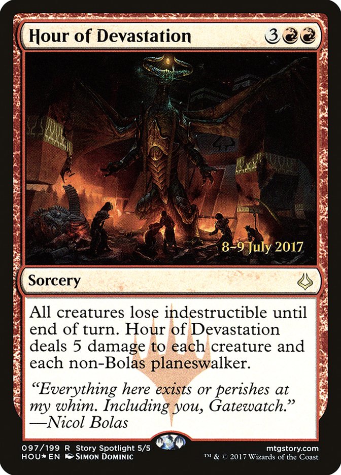 Hour of Devastation [Hour of Devastation Prerelease Promos] | L.A. Mood Comics and Games