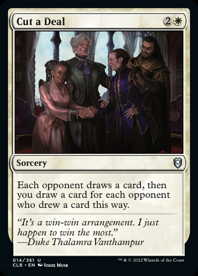 Cut a Deal [Commander Legends: Battle for Baldur's Gate] | L.A. Mood Comics and Games